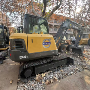 Escavatore Idraulico Cingolato Volvo EC60 Usato, Quasi Nuovo, di Alta Qualità, per Piccoli Lavori Edili, 6 Tonnellate, Benna da 0,4 m, Potenza 58 kW - Product Image 1