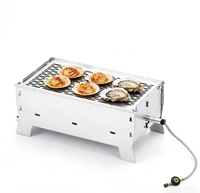 Barbecue pliable portable pour camping, cuisinière de camping extérieure, barbecue à gaz pour balcon, camping-car