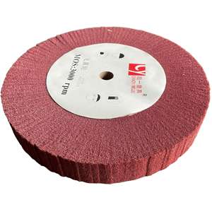 Vlies-Nylon faser scheibe 4 "/5"/6 "/8"/10 "/12" Schleif scheibe Klappe Mop Poliers cheibe 20mm Bohrung 1 \ "Stoff Schleif pad - Product Image 1