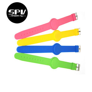 Không thấm nước tùy chỉnh thụ động RFID NFC ntag 213 Mifare cổ điển 1K Mifare siêu nhẹ C ban nhạc Silicone dây đeo cổ tay vòng đeo tay - Product Image 3