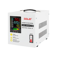 Régulateur de tension automatique personnalisé 220V AVR + Régulateur 3KVA 3000W 5000W Stabilisateur pour climatiseurs et ventilateurs AC