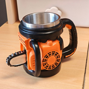 Nueva Taza de Motosierra STIHL con Revestimiento de Resina, Diseño de Dibujos Animados Pintado a Mano <span class=keywords><strong>para</strong></span> Decoración de <span class=keywords><strong>Bodas</strong></span> y Cumpleaños - Product Image 6