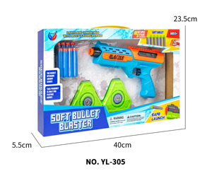 <span class=keywords><strong>Pistola</strong></span> Giocattolo Automatica CE con Proiettili Morbidi, <span class=keywords><strong>Pistola</strong></span> Giocattolo Militare che Spara Proiettili in Gomma per Bambini - Product Image 4
