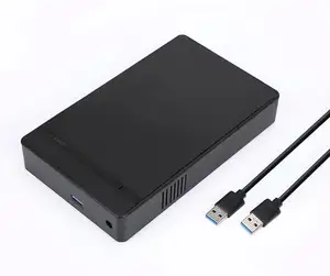 3,5 Zoll HDD-Hülle USB 3.0 zu SATA III externe Festplatte Gehäuse USB-Harddiskbox für 10 TB 2,5 3,5 HD SSD-Hülle EU US UK Stecker