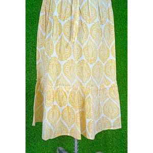 Falda Nueva de Alta Demanda con Estampado Artesanal, Faldas de Algodón para Verano, Faldas Florales, Ropa Étnica para Mujer, Talla Personalizada, Precio al por Mayor - Product Image 2