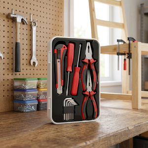 14pcs Household Steel <b>Hand</b> <b>Tool</b> Kit OEM Customizable Home Repair Manual <b>Hand</b> <b>Tool</b> Kit - Product Image 2
