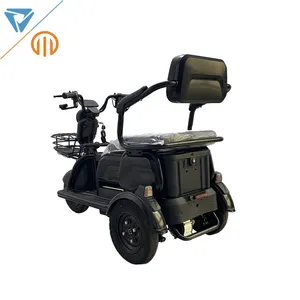 Vimode Sepeda Motor Listrik, Harga Murah 60V 1000W Sepeda Kumbang 3 Roda Tiga untuk Orang Tua