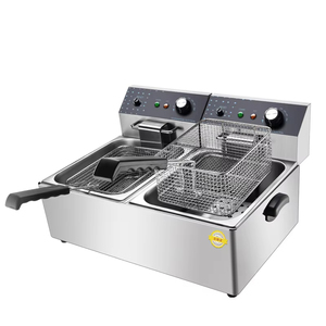 <span class=keywords><strong>Friteuse</strong></span> électrique commerciale 6L 8L, cylindre simple ou double épaissi, grande capacité de table, machine à frites, pour restaurant de hamburgers - Product Image 5