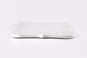 Piatti di marmo classici innovativi piatti bianchi vassoio cibo tagliere formaggio irregolare tagliere Cosen ecologico - Product Image 3