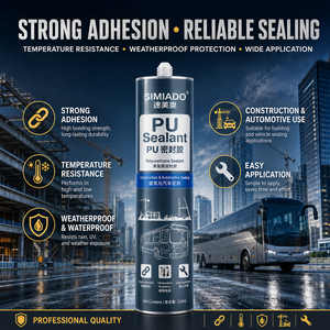 กาวโพลียูรีเทน PU 310 มล. กาวซีลกันน้ำสำหรับงานก่อสร้างและยานยนต์ ทนทานต่อสภาพอากาศ สำหรับปิดรอยต่อ - Product Image 4
