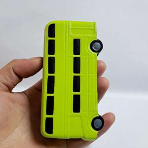 Imprint Logo <b>Foam</b> Double Decker <b>Bus</b> Stress Ball Soft Squeezable <b>Foam</b> <b>Bus</b> Shape Stress Reliever <b>Toys</b> for Promotion - Product Image 1