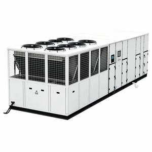 Unidad Compacta de Techo Inteligente de 25 Toneladas con Recuperación de Calor y Control PLC, HVAC Refrigerado por Aire con R410A para Hospitales, Laboratorios y Cuartos Limpios - Product Image 5