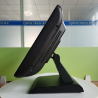 Système de point de vente (POS) métallique ultra-fin de 15 pouces, terminal tout-en-un avec processeur I3 I5, écran tactile, pour restaurant, magasin, caisse et commande