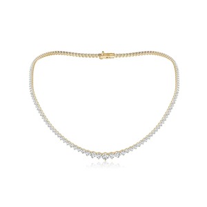 Collar de Cadena con Diamantes, el Más Vendido, para Mujer, con Diseño Elegante para Uso Diario, Disponible al Mejor Precio - Product Image 1