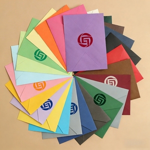 Western Style Kraft <b>Envelopes</b>, Retro Design <b>Colorful</b> Paper for Themed Events & Boutique Packaging - Product Image 1