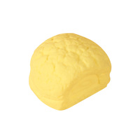 PU Slow-Rebound Simulated Pineapple Bun Bread Sticky Stress-Relief Squeeze Soft Toy untuk Anak Perempuan Laki-Laki Remaja Grosir