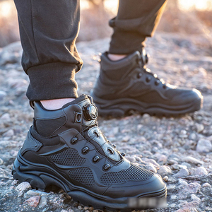 Chaussures de sécurité premium pour hommes – Tendance, anti-perforation, anti-écrasement, pour travaux de construction, grandes tailles, été et hiver - Product Image 4