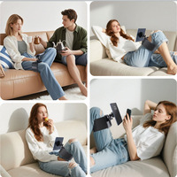 Nouvelles tendances 2025 support paresseux 360 rotatif réglable sangle élastique support de téléphone magnétique