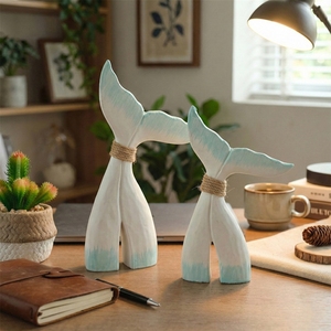 Juego <span class=keywords><strong>de</strong></span> 3 piezas <span class=keywords><strong>de</strong></span> decoración estilo mediterráneo con <span class=keywords><strong>cola</strong></span> <span class=keywords><strong>de</strong></span> ballena Hailan, accesorios <span class=keywords><strong>de</strong></span> fotografía para el hogar con forma <span class=keywords><strong>de</strong></span> <span class=keywords><strong>cola</strong></span> <span class=keywords><strong>de</strong></span> pez <span class=keywords><strong>de</strong></span> <span class=keywords><strong>madera</strong></span> - Product Image 3