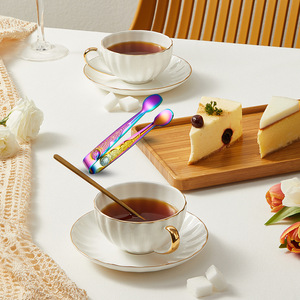 304 Stainless Steel Ice <b>Tongs</b> Rose Pattern Thickened Bar Tools For Cocktail Sugar Cube <b>Serving</b> - Product Image 4