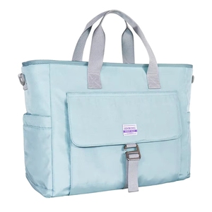 Bolsa de compras impermeable personalizada, bandolera portátil, bolso de viaje para mujer, bolso de mano de nailon, bolsa térmica. - Product Image 3