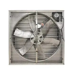 Materiale in lamiera zincata ventilazione e raffreddamento dell'allevamento di pollame ventilatore di scarico a pressione ventilatore per montaggio a parete dell'azienda agricola