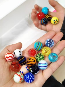 Billes <span class=keywords><strong>de</strong></span> verre <span class=keywords><strong>Murano</strong></span> colorées, faites à la main, en verre soufflé, pour enfants, vente directe d'usine - Product Image 6