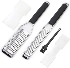 New Kitchen Gadgets Stainless Steel Grater Fruit Peeler Lemon Zester Cheese Vegetable Grater With Plastic