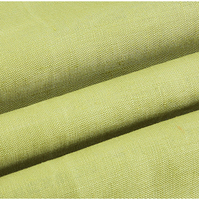 Canapé uni en lin 100% tissé, doux, respirant, imprimé, extensible, antibactérien, confortable et personnalisé, fournisseur vérifié Alibaba