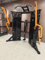 Máquina Multifuncional de Gimnasio Comercial HuaVigor Estilo Pulpo, 8 en 1, de Acero al Carbono, con Cable Cruzado, Barra de Dominadas, para Ejercicio de Cuerpo Completo