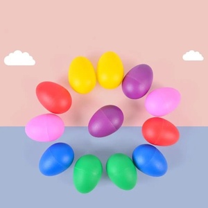 Wholesale Orff Percussion Instrument Montessori <b>Toy</b> Colorful Plastic Maraca <b>Egg</b> Shakers Musical Instrument Tool <b>Toys</b> Educational - Product Image 3