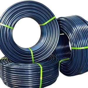 Tuyaux d'irrigation agricoles flexibles en PEHD à fusion bout à bout, diamètre <span class=keywords><strong>20</strong></span>-63 <span class=keywords><strong>mm</strong></span>, noirs, durée de vie 50 ans, 0,4-1,6 MPa, anti-corrosion - Product Image 3