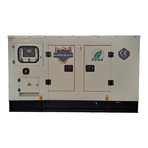 Generator daya listrik Diesel, 10kw 20kw 30kw 50kw 120kw 150kw Silent 50kva 100kva 120kva Set Generator