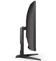 Monitor Curvo para Juegos AOC C32G2E de 32 Pulgadas, 165Hz, Panel IPS 16:10, Tiempo de Respuesta de 5ms, Entrada DP/VGA/DVI, Brillo de 300cd/m, 3500:1