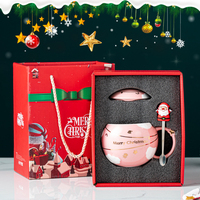 Tasses à café modernes, cadeau mignon, cadeau bonhomme de neige, tasse à lait en porcelaine pour Noël