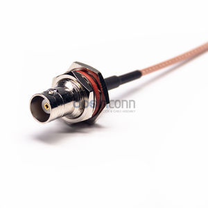 MMCX男性BNCケーブル<span class=keywords><strong>75</strong></span>オームRF同軸ケーブルアセンブリRG316 10CMにRF同軸ケーブルBNCメス - Product Image 2