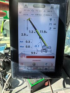 2022 Zoomlion 25ตันรถบรรทุกเครนรุ่น ZTC252E -1 42เมตรหลักบูมสี่หลักมอเตอร์ PLC ไม่จำเป็นต้องเสริมการเชื่อม - Product Image 6