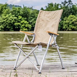 OnwaySports sedia da campeggio pieghevole portatile in alluminio con sedile in tela con <span class=keywords><strong>borsa</strong></span> per il trasporto - Product Image 5