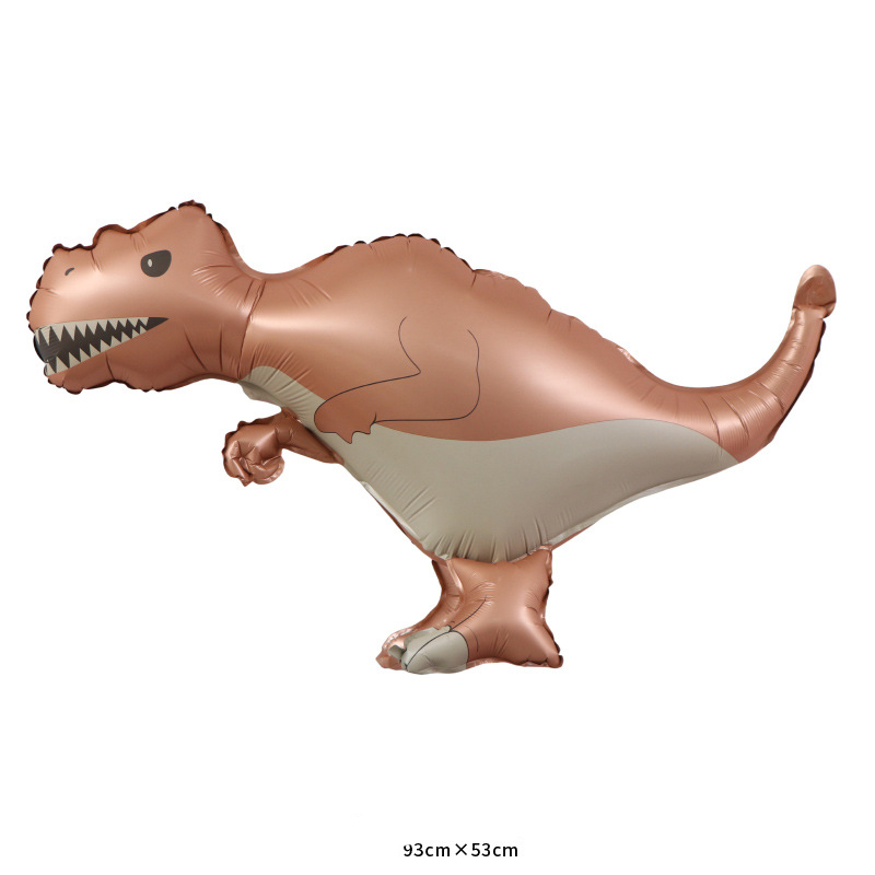 Dinosauro marrone di grandi dimensioni