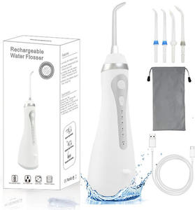 Carepik Nettoyeur dentaire sans fil à jet d'eau de voyage avec réservoir de grande capacité, machine à rinçage dentaire, irrigateur buccal - Product Image 1
