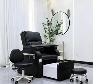 Sillón de Pedicura de Alta Calidad, Estilo Sofá, Cómodo, Tipo Spa, con Reposabrazos para Salón de Uñas - Product Image 1