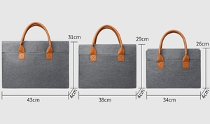 Funda para portátil con correa para el hombro, funda para portátil, ultrabooks, funda para ordenador, regalo promocional para hombres y mujeres - Product Image 4