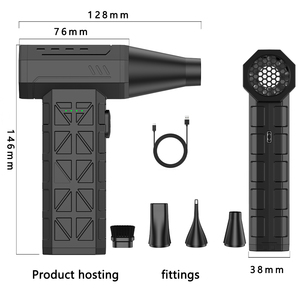 Electric Air <b>Duster</b> for Car <b>Cleaning</b> Mini Violent Turbo Fan 130000RPM Battery Powered Cordless Air Blower With Brushless Motor - Product Image 5