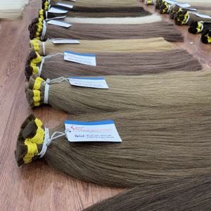 ¡VENTA FLASH! Extensiones de cabello natural liso a granel color 100% extensiones de cabello humano vietnamita cabello crudo vietnamita - Product Image 5