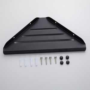 Pano.V Black Carbon steel Bathroom Corner Wall Shelf Holder Hanging <b>Shower</b> Organizer <b>Storage</b> - Product Image 5
