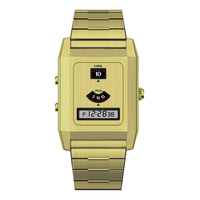 C-0PO jam tangan Digital Retro pasangan tampilan LCD antik desain futuristik-tali dapat diatur jam tangan kecocokan kasual harian
