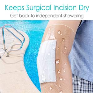 Film transparent imperméable pour pansement, barrière de protection pour la douche, bandage protecteur - Product Image 5