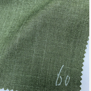 Bán Hot Polyester Viscose Đàn Hồi Slub 100% Polyester Dệt Vải Dubai Men Phù Hợp Với Vải - Product Image 6