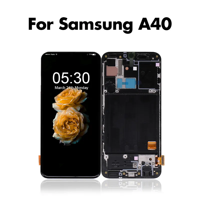شاشة عرض LCD لـ A10 A20 A30 A40 A50 A51 A60 A70 A80 A90 A10s A20s A30s A50s A12 لـ Samsung Galaxy A02S A03S A21S قطع غيار الشاشة