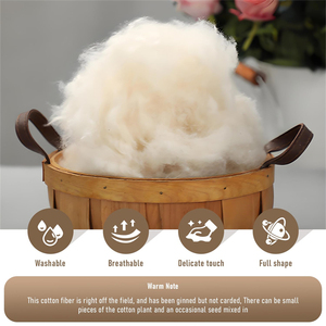 Cao cấp 500g sợi bông tự nhiên làm đầy cho gối nhồi và crafting - Product Image 3